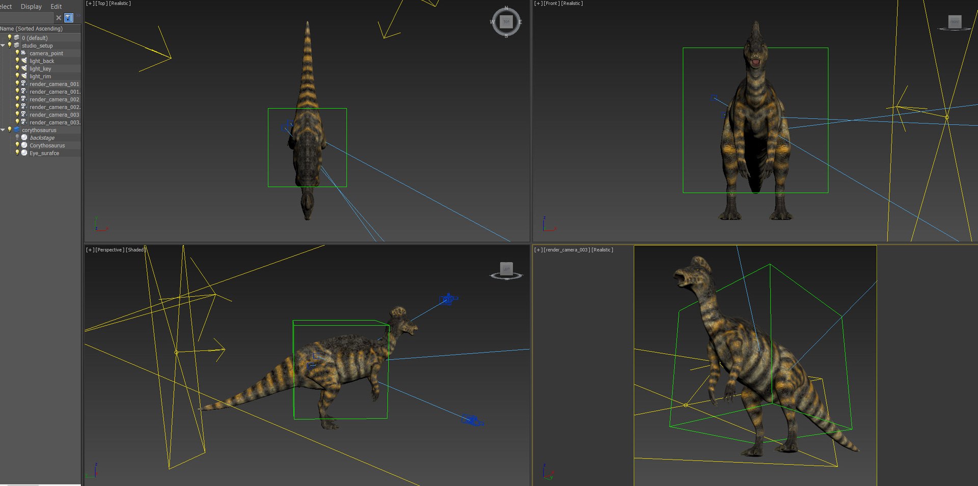 3D Corythosaurus - TurboSquid 1665093