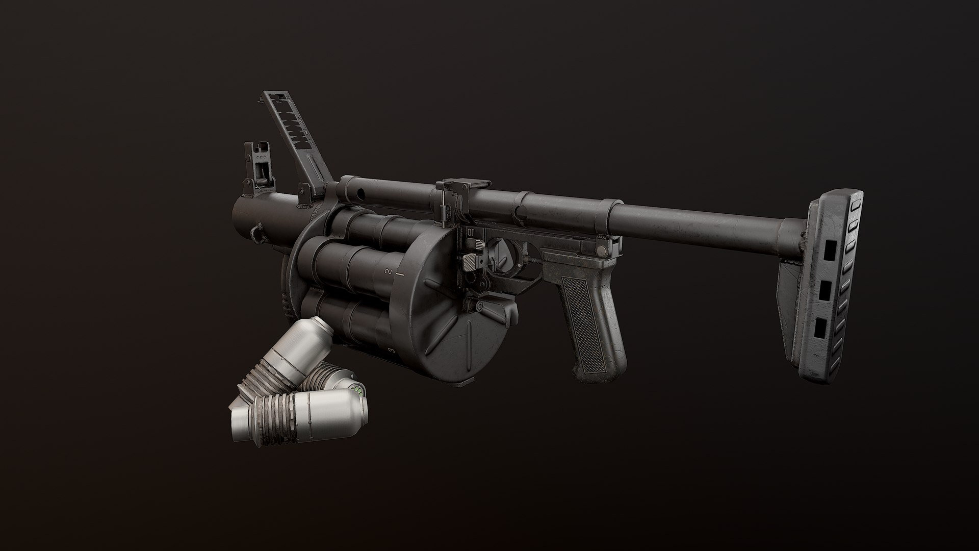 RG-6グレネードランチャー3Dモデル - TurboSquid 1378384
