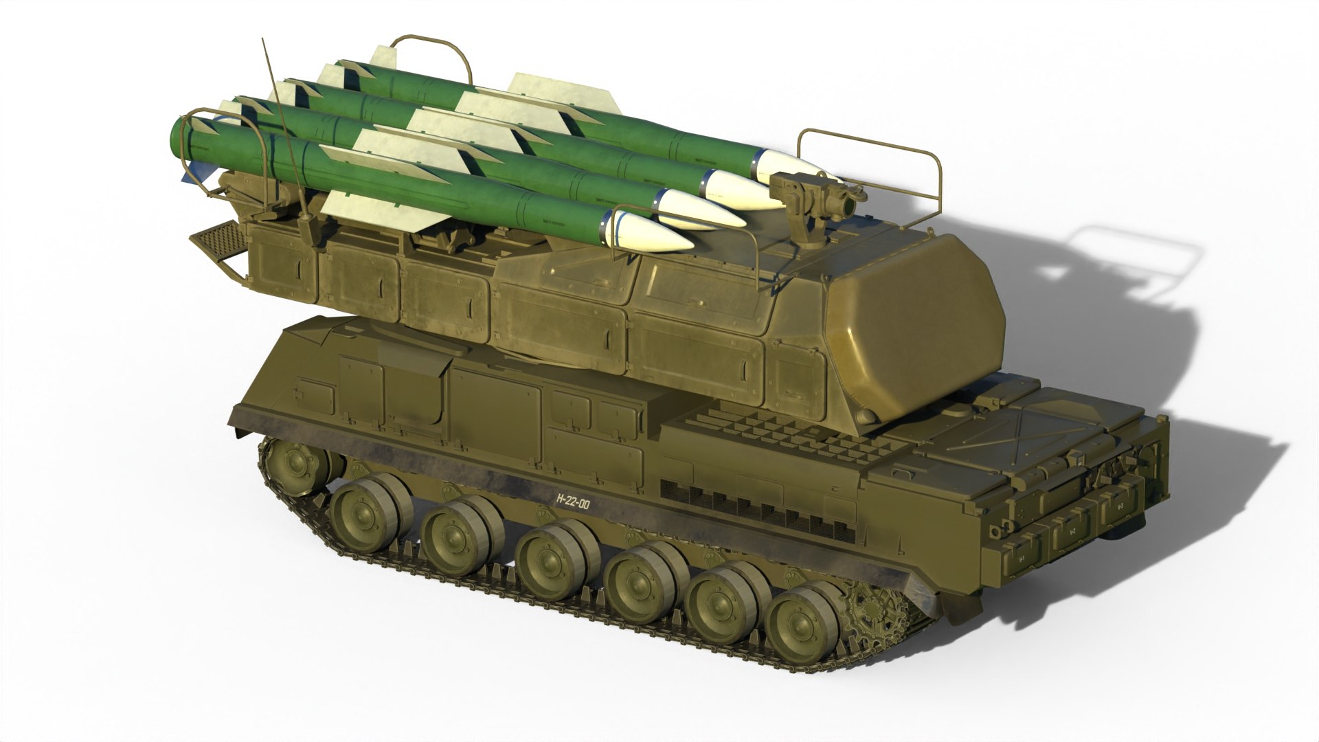 Buk M2 SA-17 Grizzly Missile Systems 3D - TurboSquid 2126525