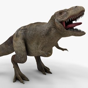 3D rex l982 animate
