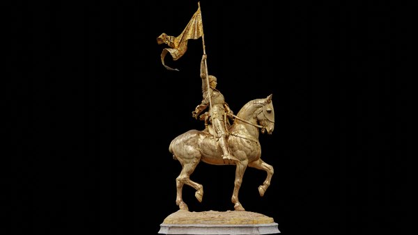 Jeanne d’Arc.  ジャンヌダルク　ブロンズ像 Jeanne d'Arc. ジャンヌダルク ブロンズ像