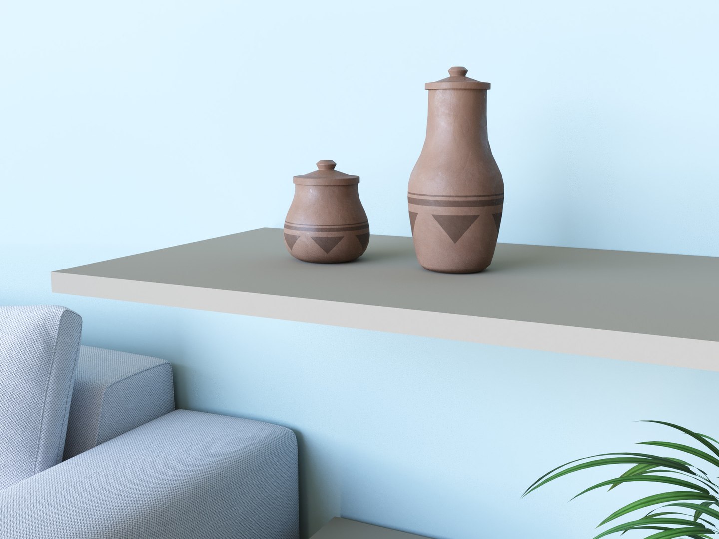3D model decoration clay jar https://p.turbosquid.com/ts-thumb/Sh/1KtPui/s7vlA27Z/scena/jpg/1587350016/1920x1080/fit_q87/f8567db616cfc97487a176c42a6729720f760133/scena.jpg
