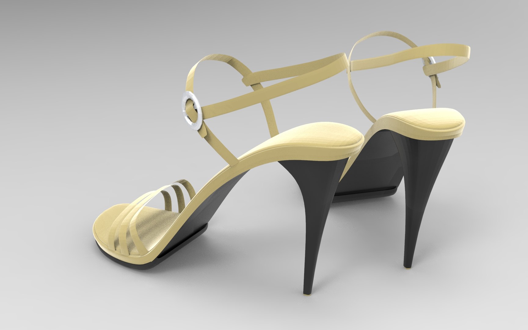 3D model heels ladies shoes - TurboSquid 1536496