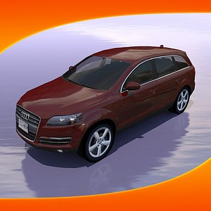 audi q7 car 3d model