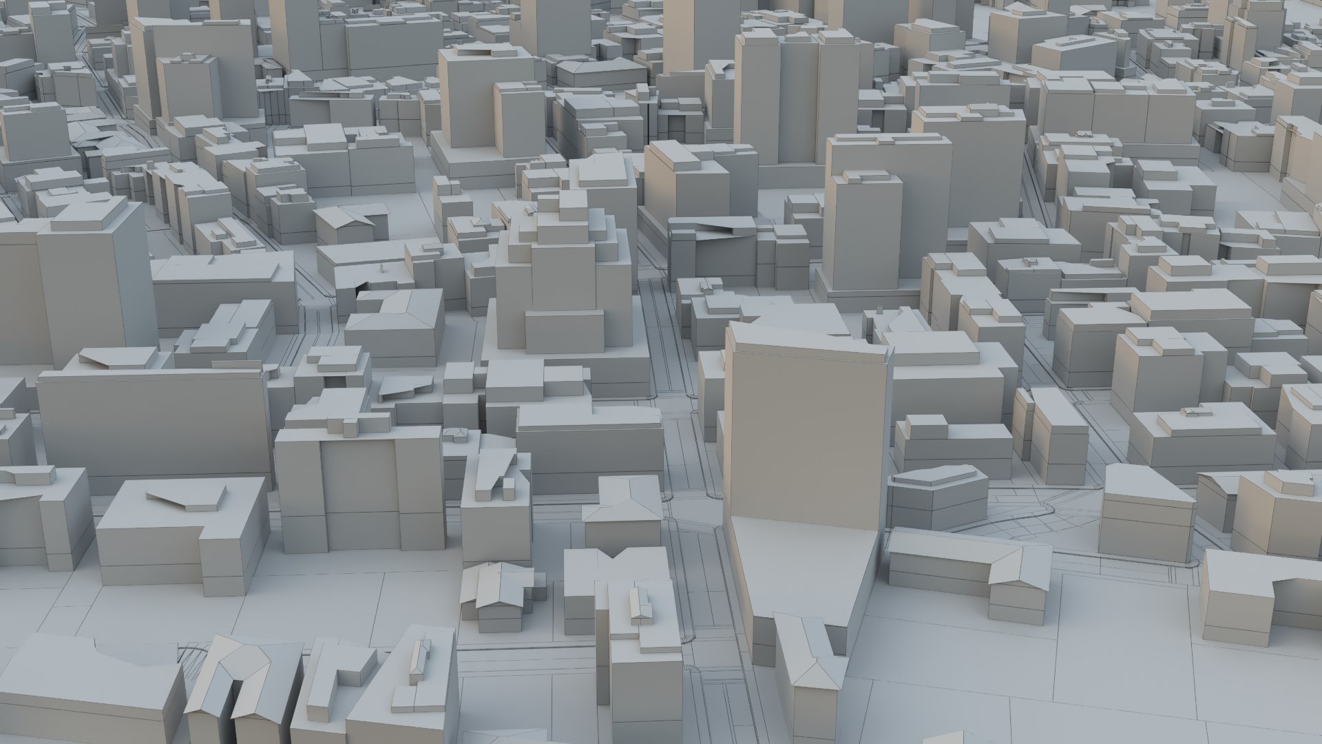 3D City 90 - TurboSquid 2167955