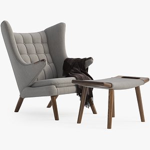 3D model Papa Bear Chair