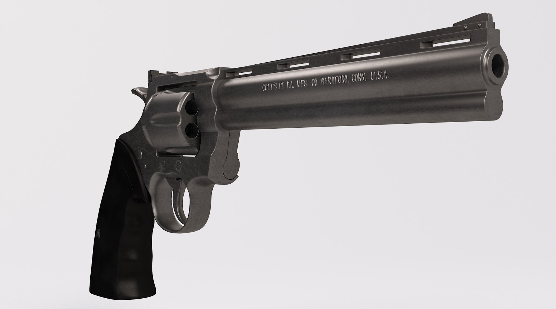 3d Colt Python Model