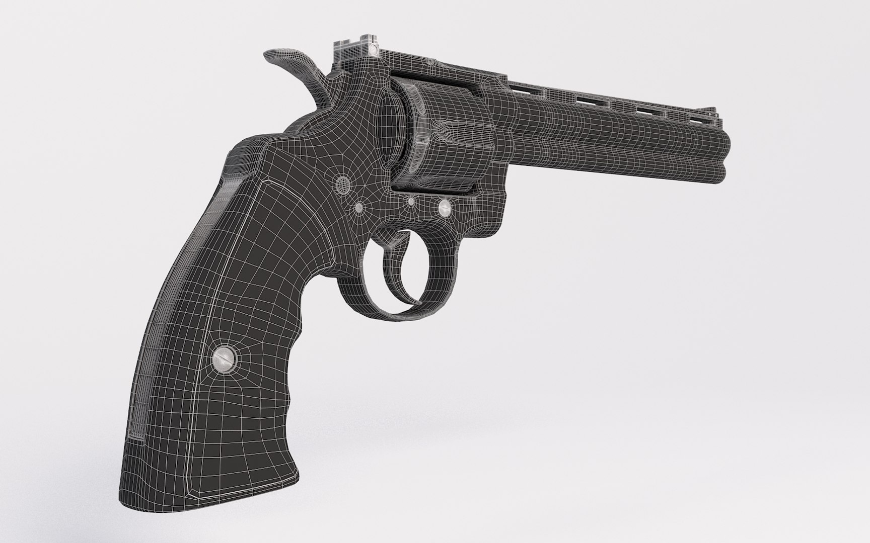3d Colt Python Model