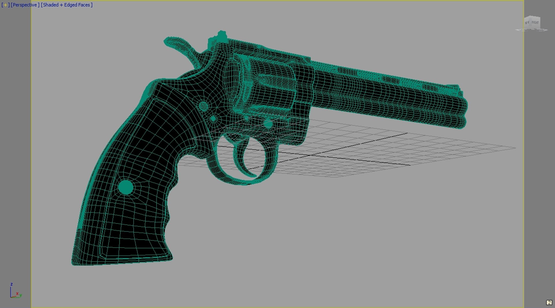 3d Colt Python Model