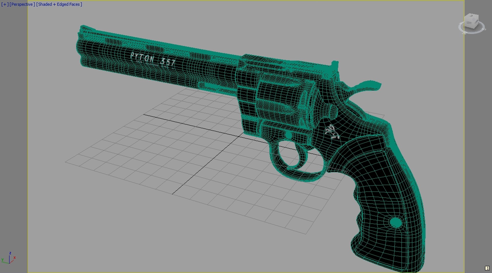3d Colt Python Model