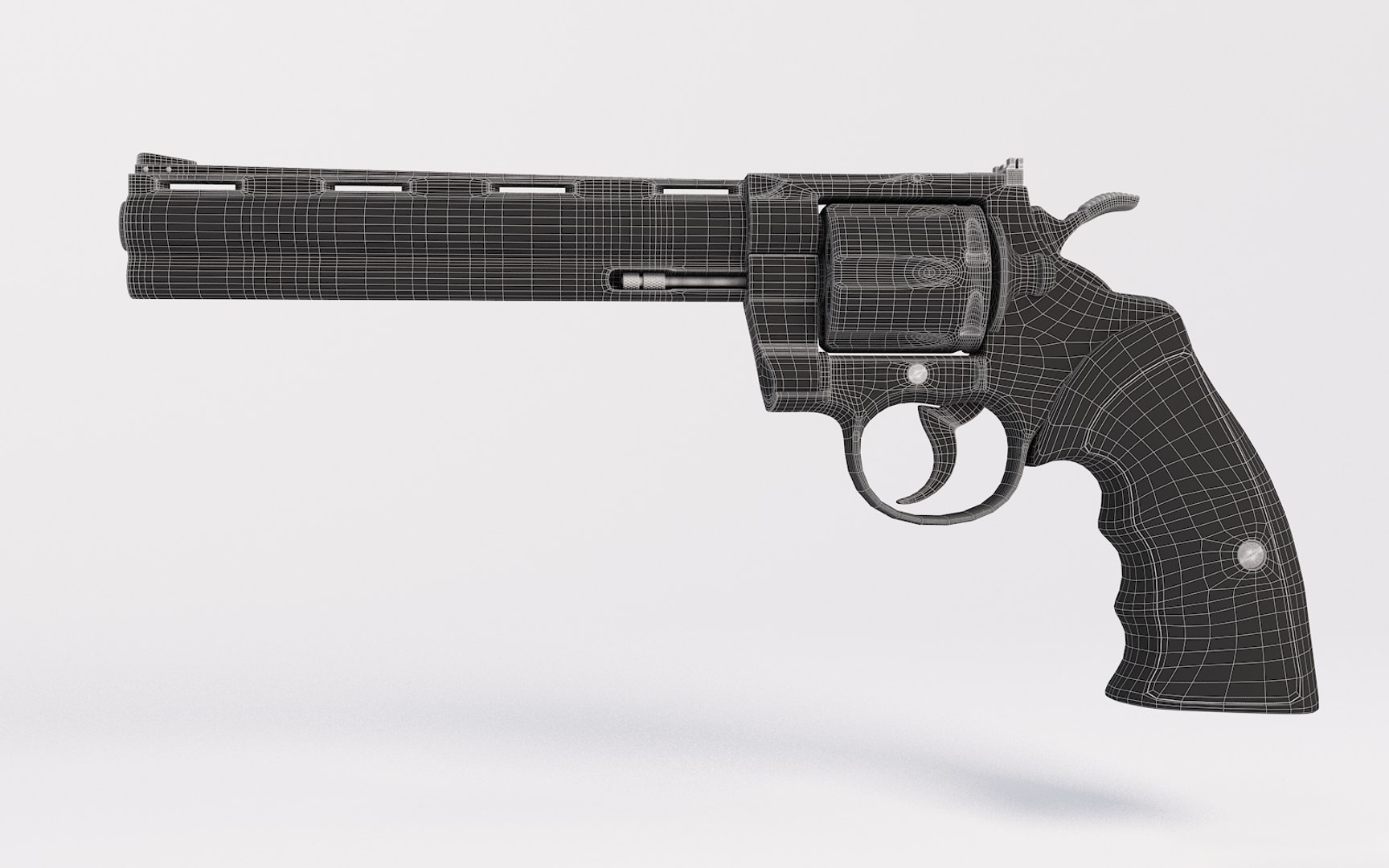 3d Colt Python Model