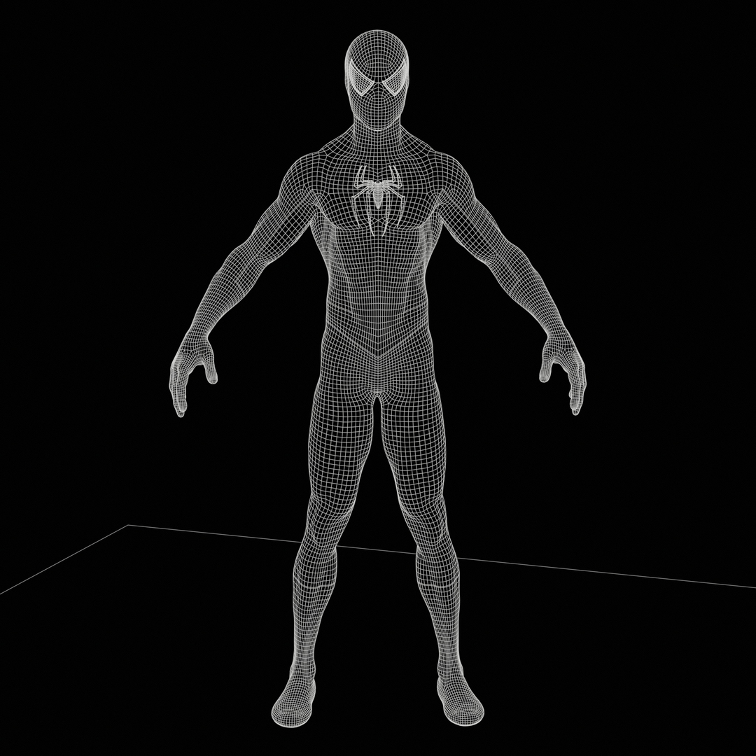 modelo 3d Traje de Spider-Man Sam Raimi - TurboSquid 2084730