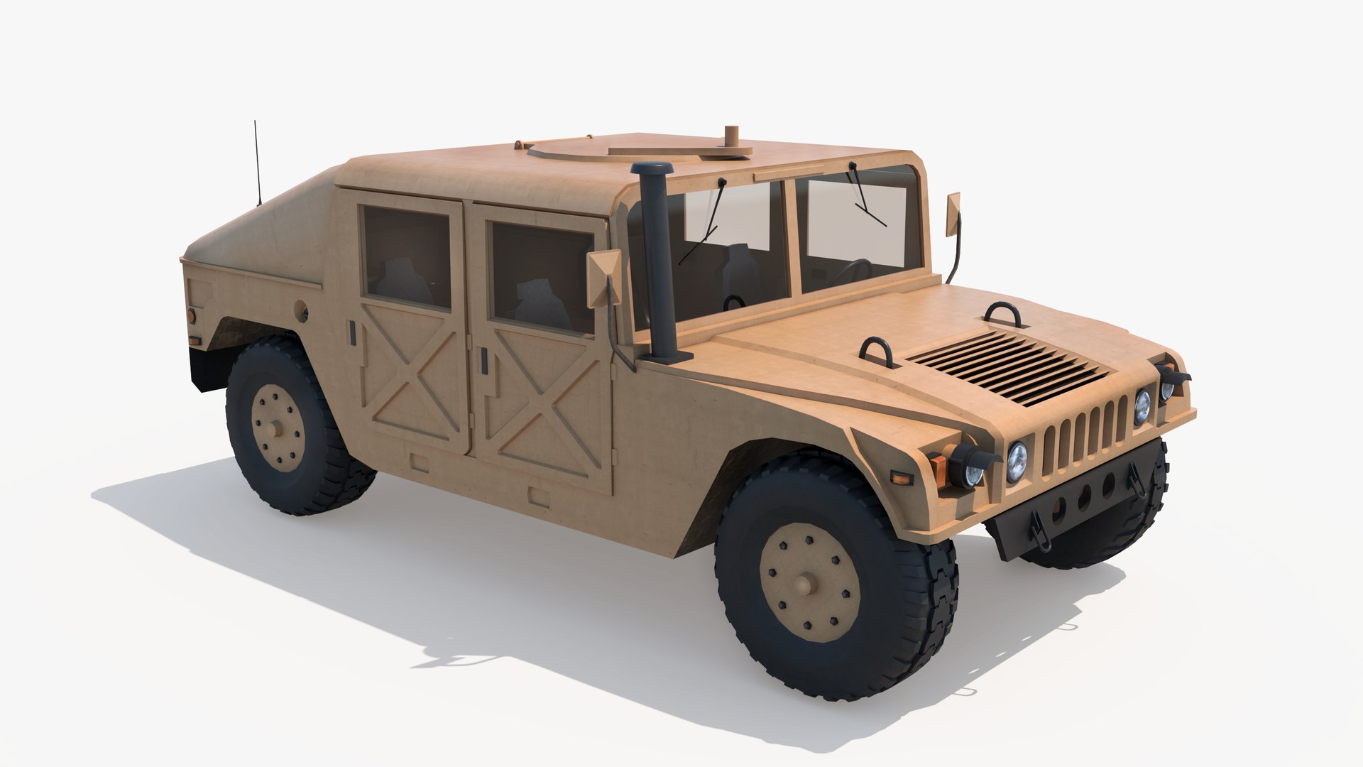 Army Vehicle 3D model - TurboSquid 1752185