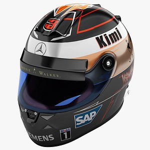 Racing Helmet Mercedes