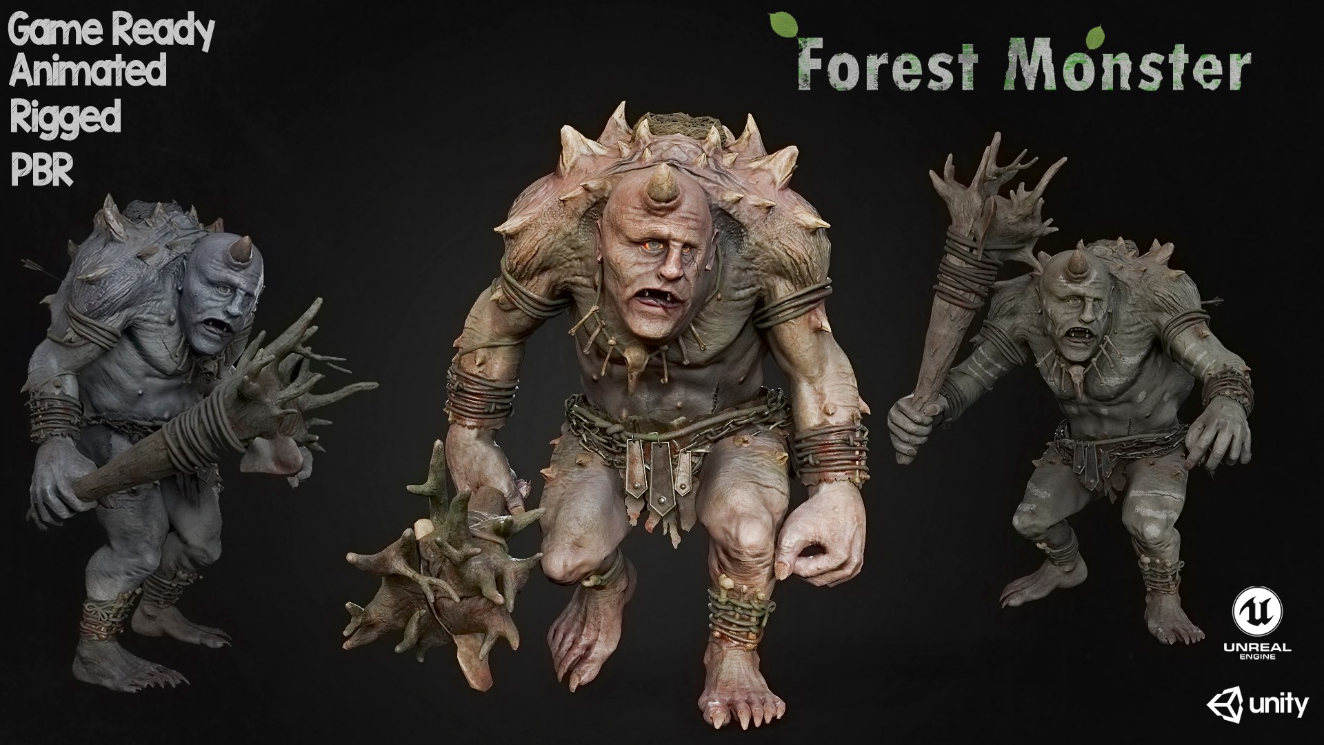 ForestMonster3 3D https://p.turbosquid.com/ts-thumb/Sh/FxzCra/py/preview1/jpg/1743513717/1920x1080/fit_q87/e1c4c40173834b6298139808fe7bb8671553729d/preview1.jpg