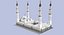 quba mosque saudi arabia 3D model