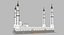 quba mosque saudi arabia 3D model