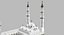 quba mosque saudi arabia 3D model