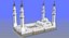 quba mosque saudi arabia 3D model