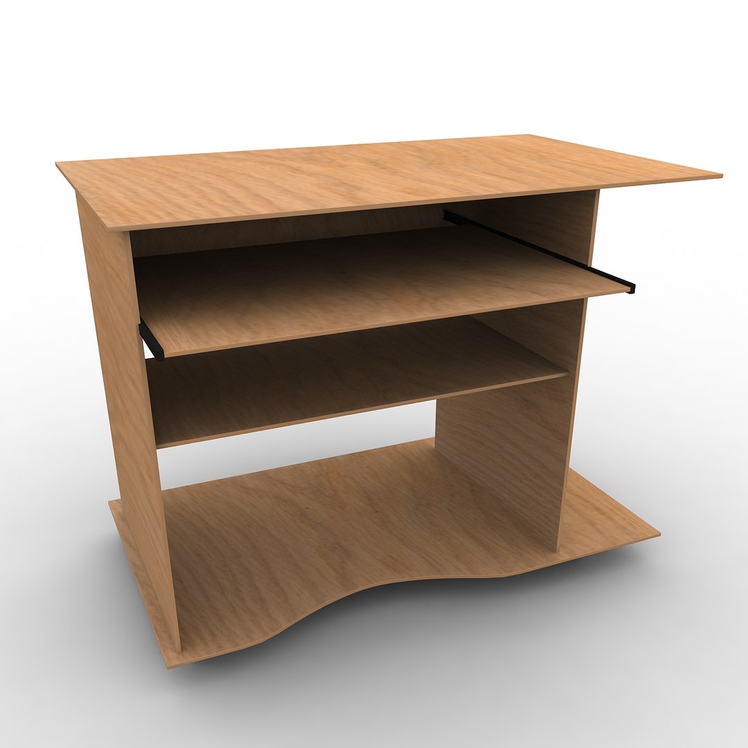 3d computer trolley model