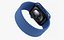 Apple Watch 6 Blaues Aluminiumgehäuse mit geflochtenem Solo Loop