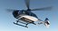 3D model private helicopters