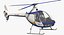 3D model private helicopters