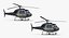 3D model private helicopters