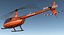 3D model private helicopters