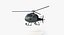 3D model private helicopters