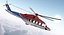 3D model private helicopters