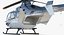 3D model private helicopters
