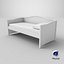 Letto Albany Bianco