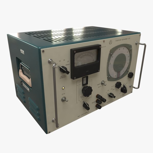 3d g3 33 low frequency signal generator model turbosquid 2039106