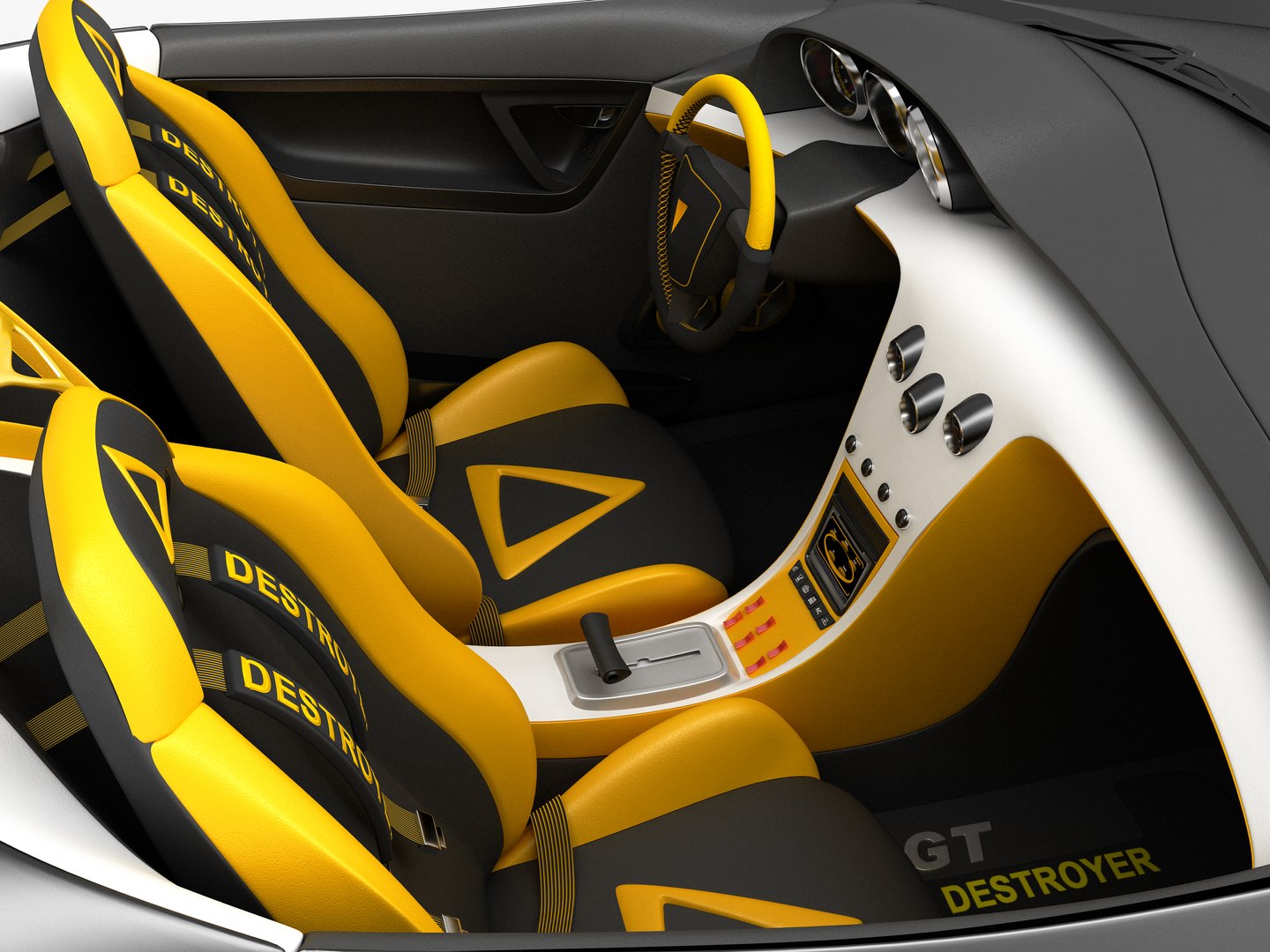 coupe concept 3d model