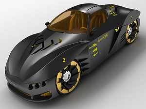 coupe concept 3d model