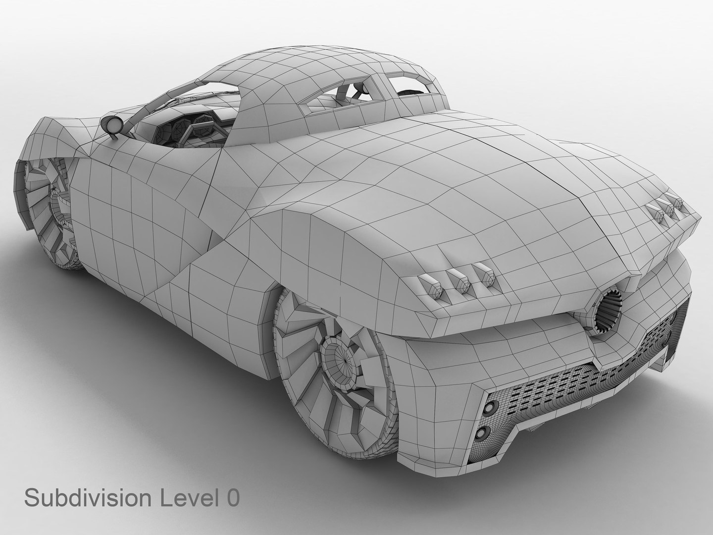 coupe concept 3d model