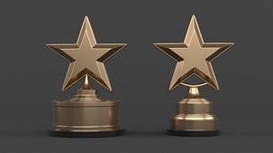 Trophy Cups 3D model