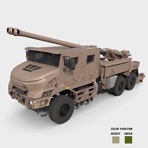 Caesar MK2 Self Propelled Howitzer 155mm