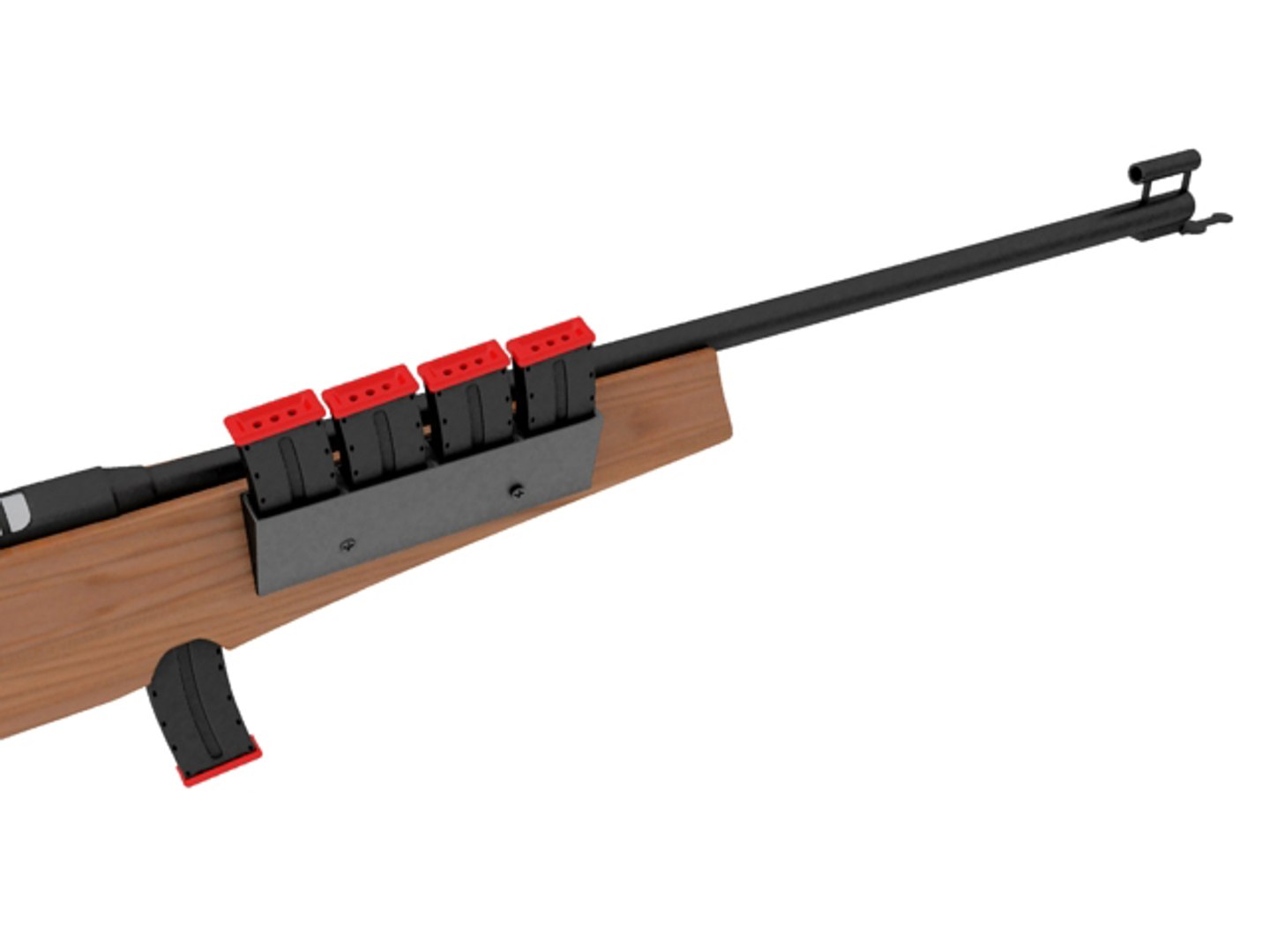 3d Max Biathlon Rifle