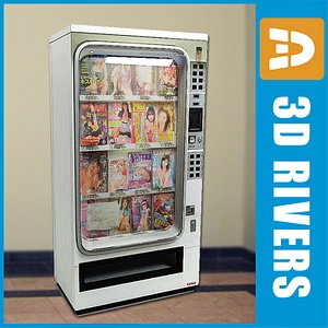 3d magazine vending machine