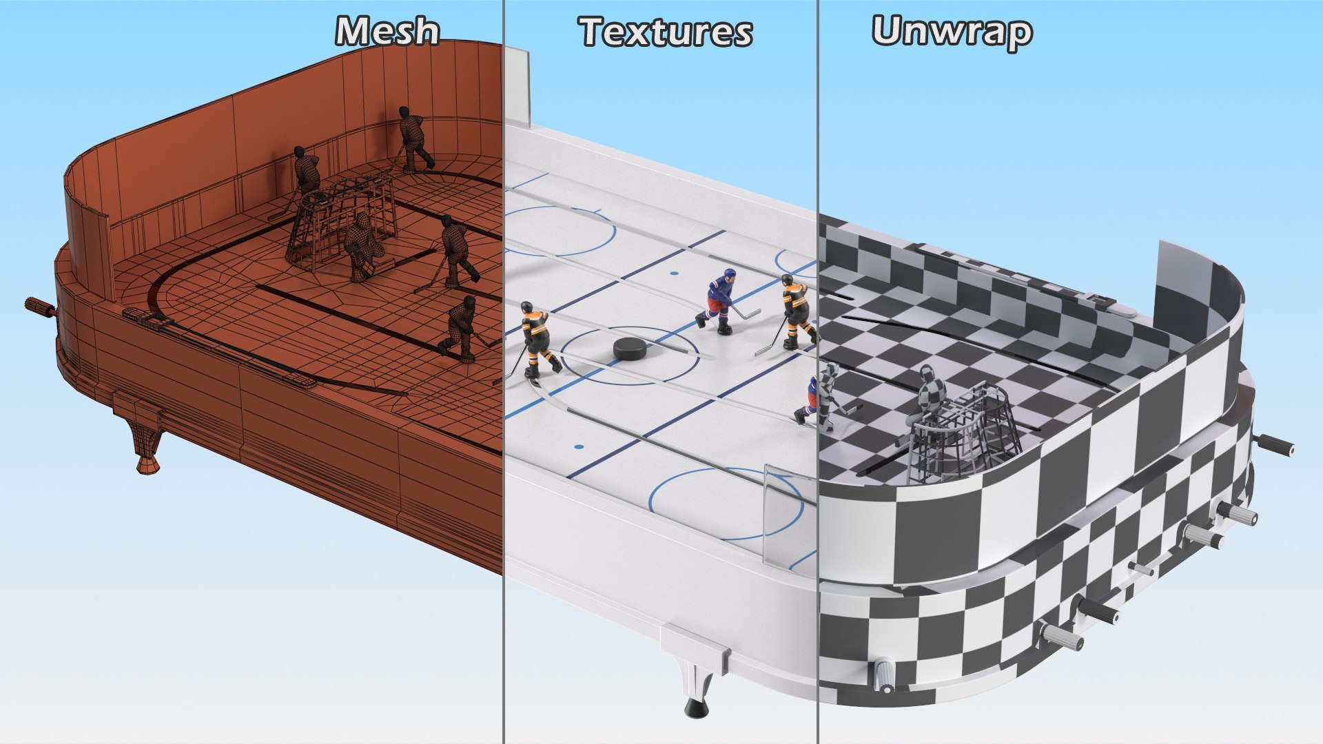 Table Hockey Rigged model https://p.turbosquid.com/ts-thumb/Sh/c63enP/yW/tablehockeyrigged3dmodel024/jpg/1635553874/1920x1080/fit_q87/95e114ad123927b6f28bfd1d7736cd7c1509440c/tablehockeyrigged3dmodel024.jpg