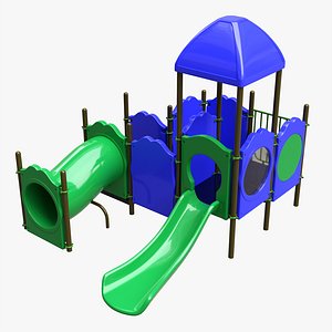 3D Outdoor kids playground 05