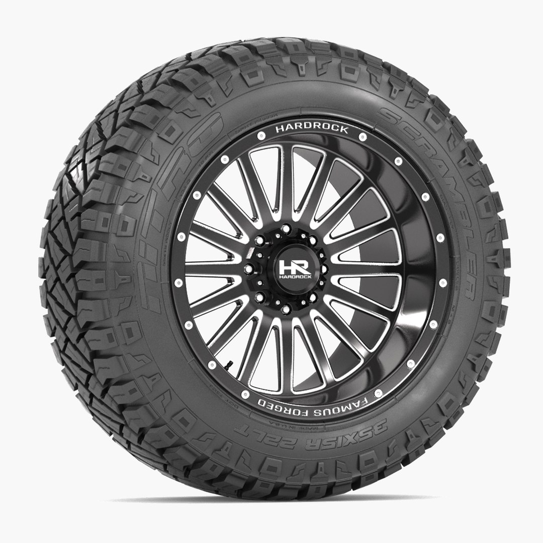 OFF ROAD WHEEL AND TIRE 15 Model TurboSquid 1713902