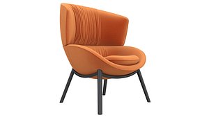 3D The Big data Lounge Chair