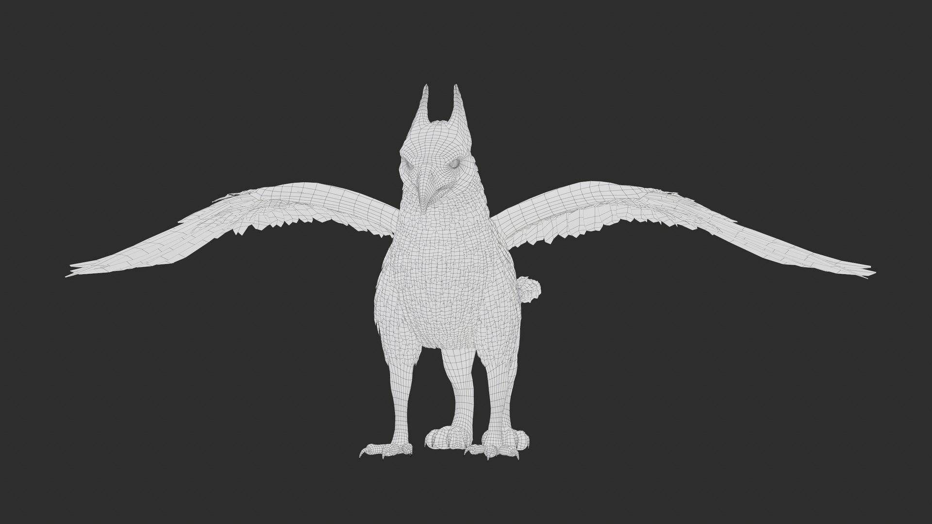3D Gryphon Classic PBR - TurboSquid 2168965