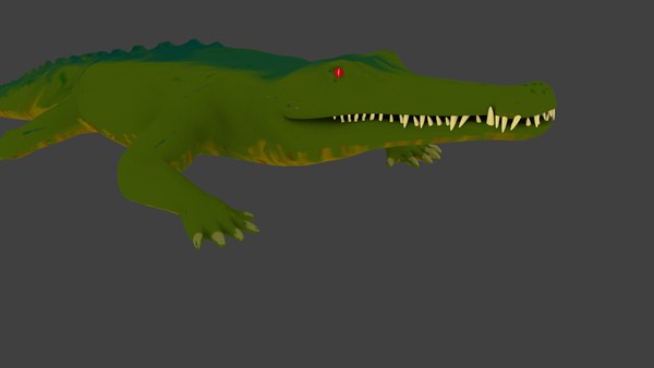 modelo 3d Caimán - TurboSquid 971994