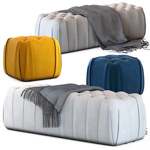 3D model Ulivi Fly Pouf