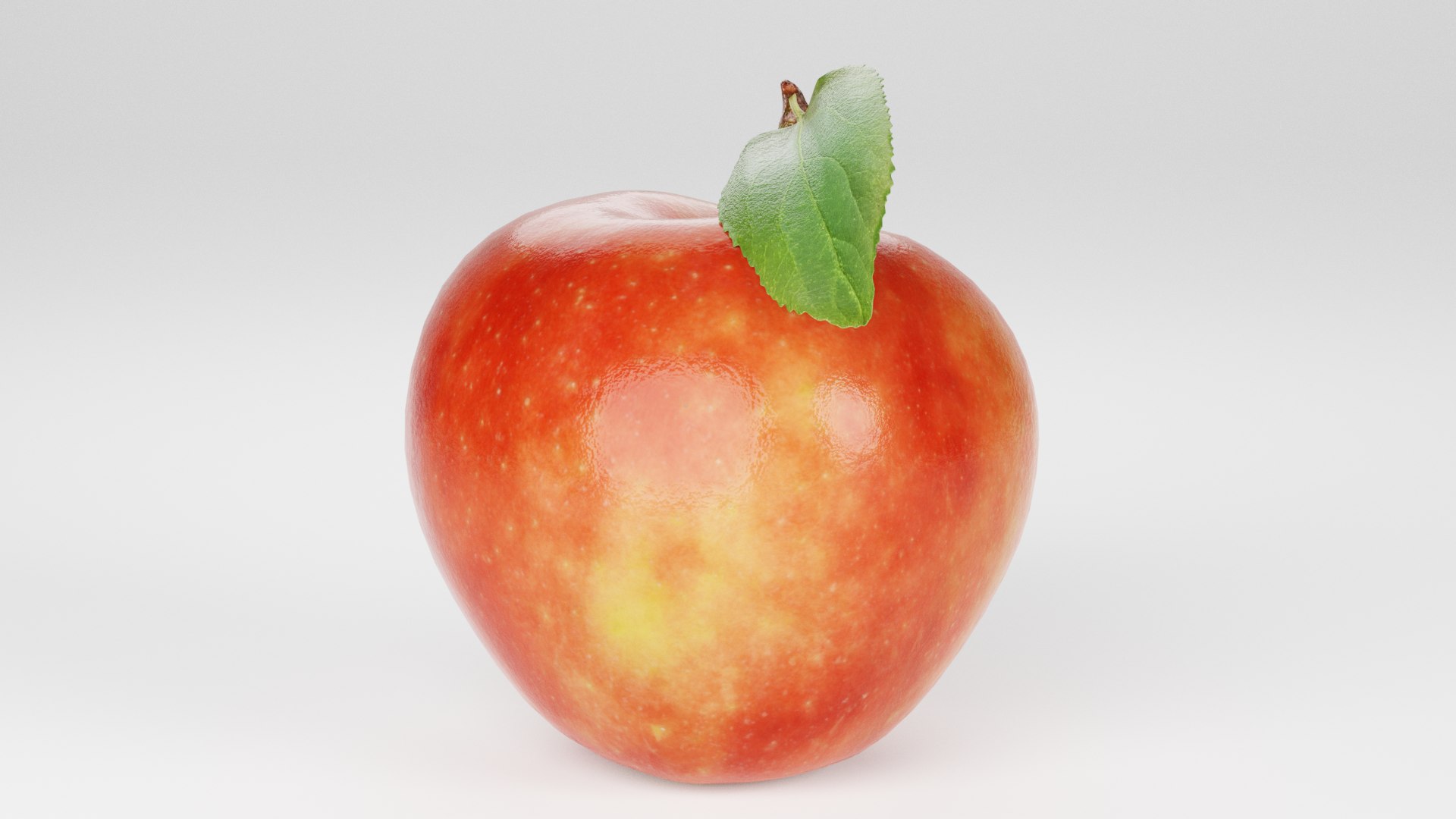 Realistic Apple Model - TurboSquid 1799686