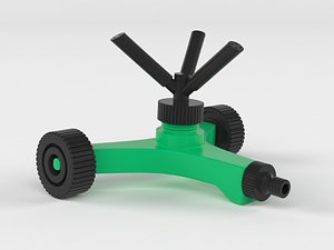 360 degree autorotation sprinkler model